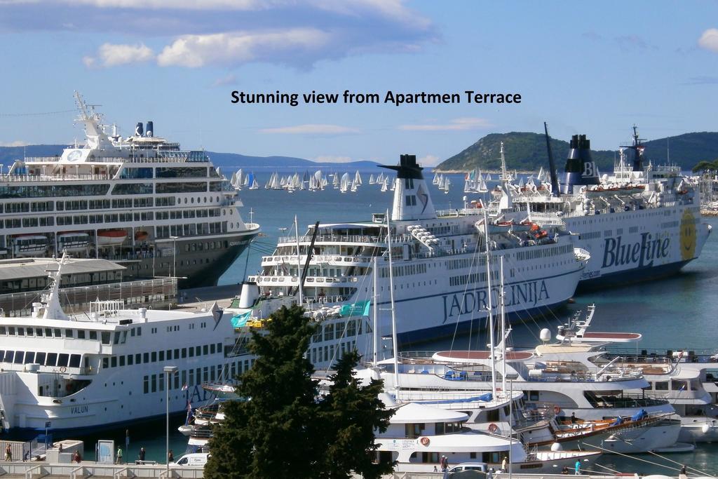 Apartment Amazing View Spalato Esterno foto